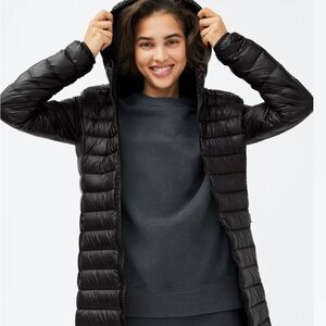 Aritzia Black Puffer Jacket